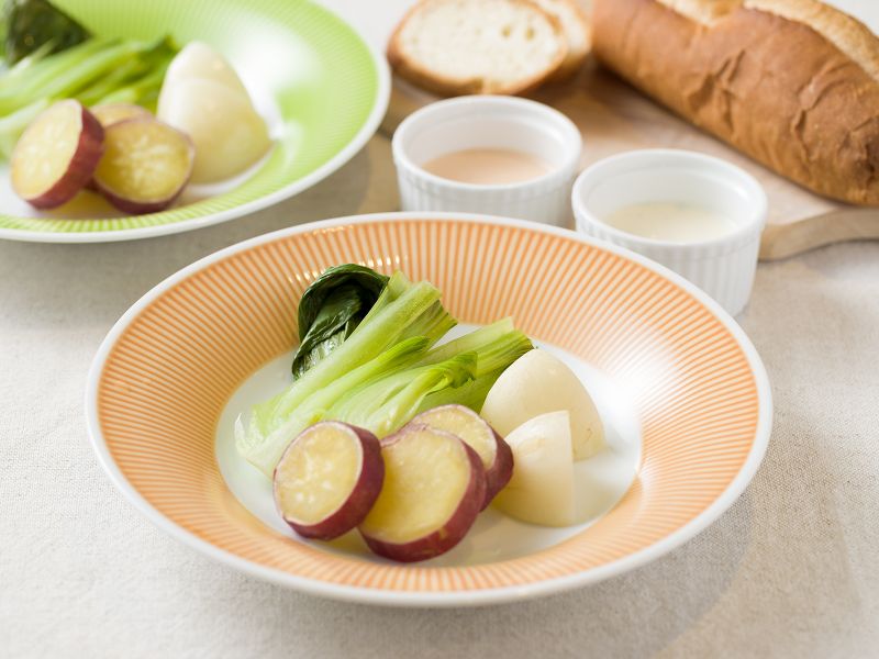 蒸し野菜｜COCORO KITCHEN：シャープ