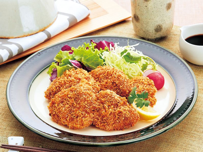 ひと口とんかつ｜COCORO KITCHEN：シャープ