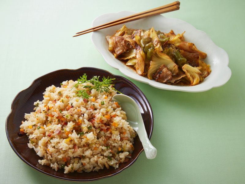 チャーハン＆ホイコーロー｜COCORO KITCHEN：シャープ