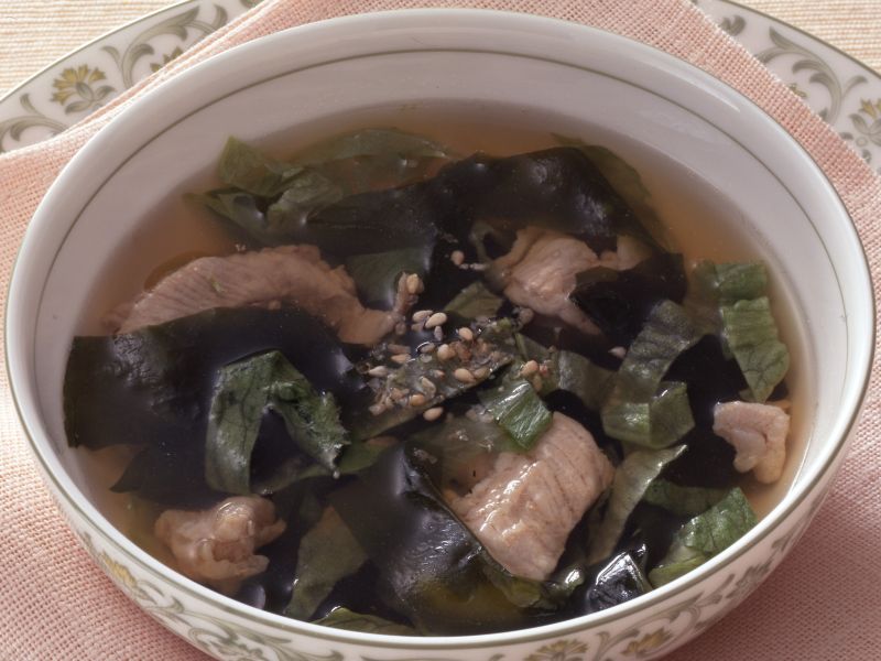 わかめスープ｜COCORO KITCHEN：シャープ